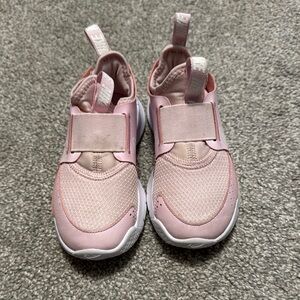 Kids Pink Slip-On Sneakers